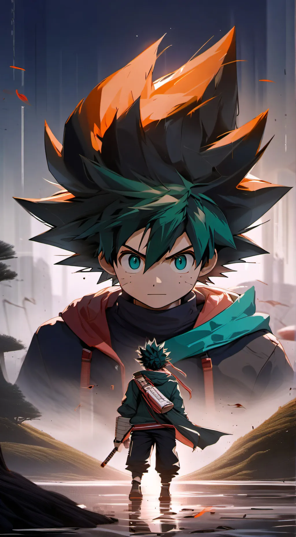 ai character: Mha traitor background