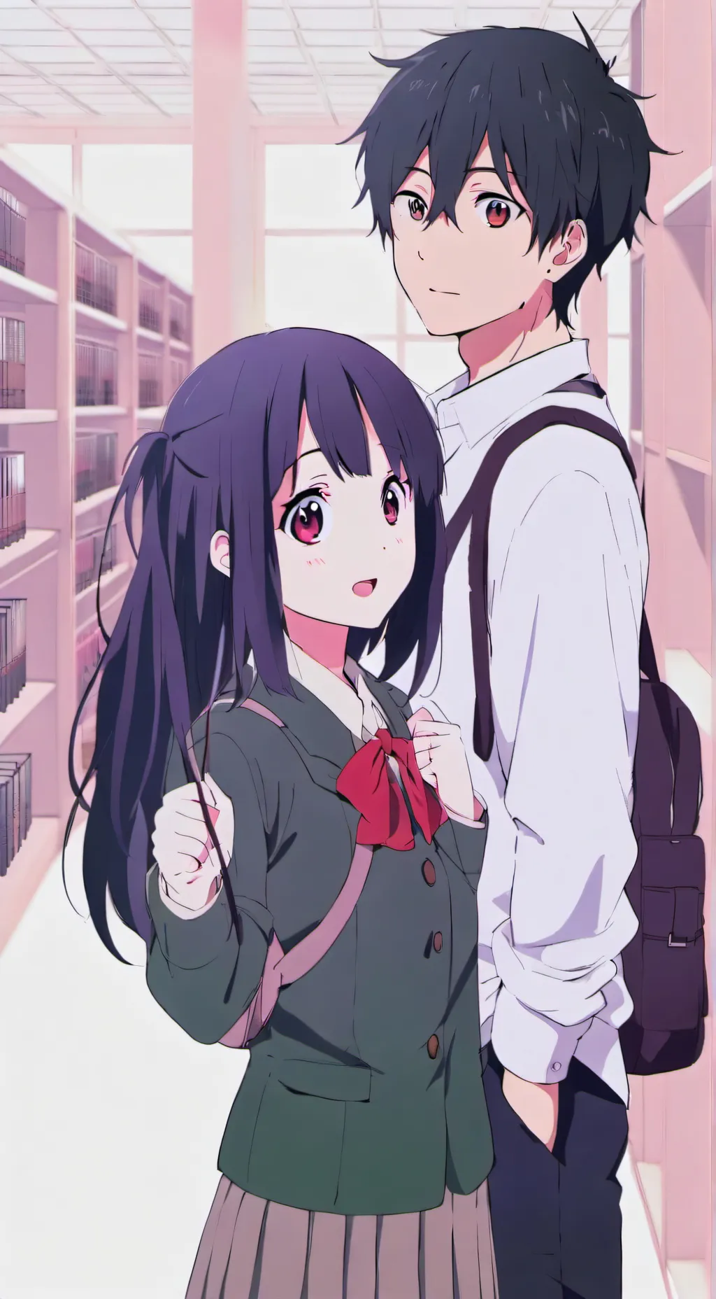 ai character: yuki high academy  background