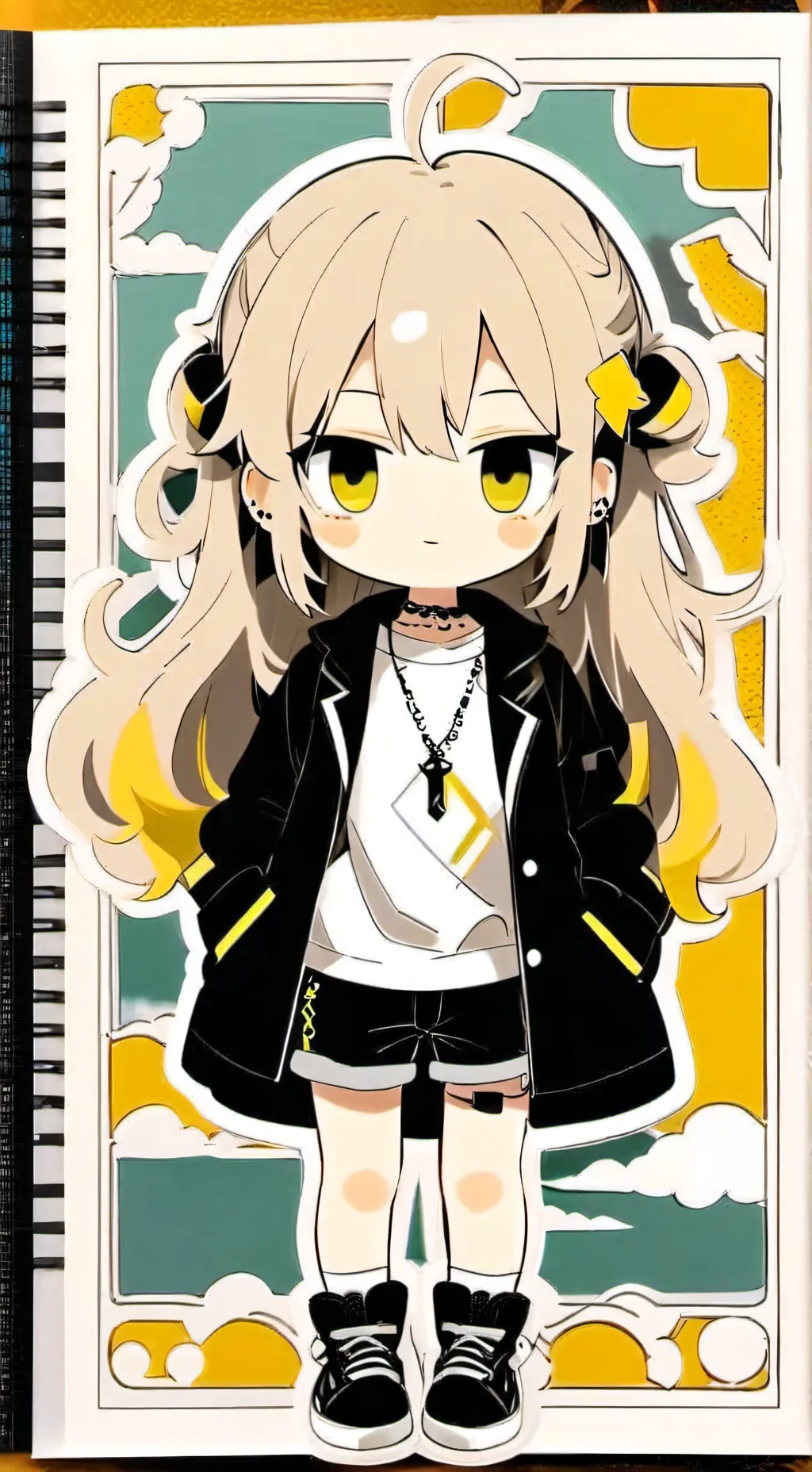 ai character: 💫hyunjin💫 background