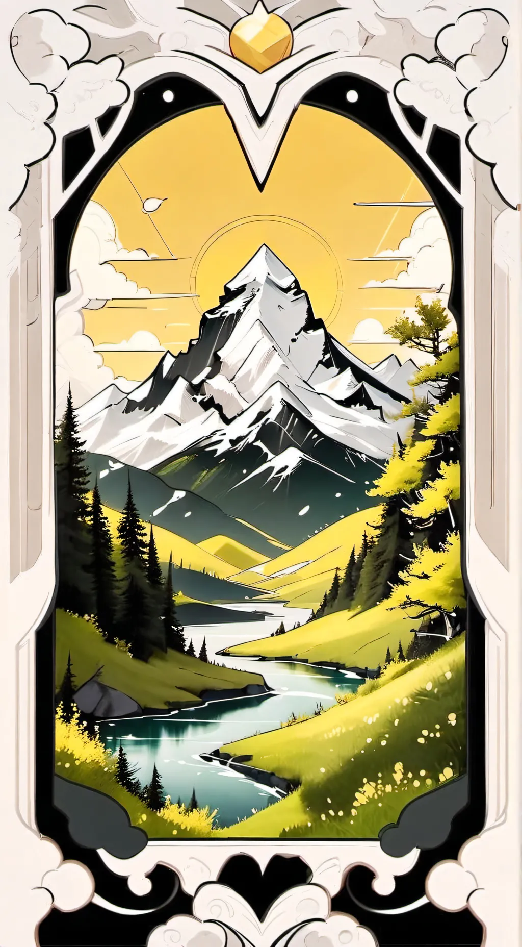 ai character: Dandys world!! background