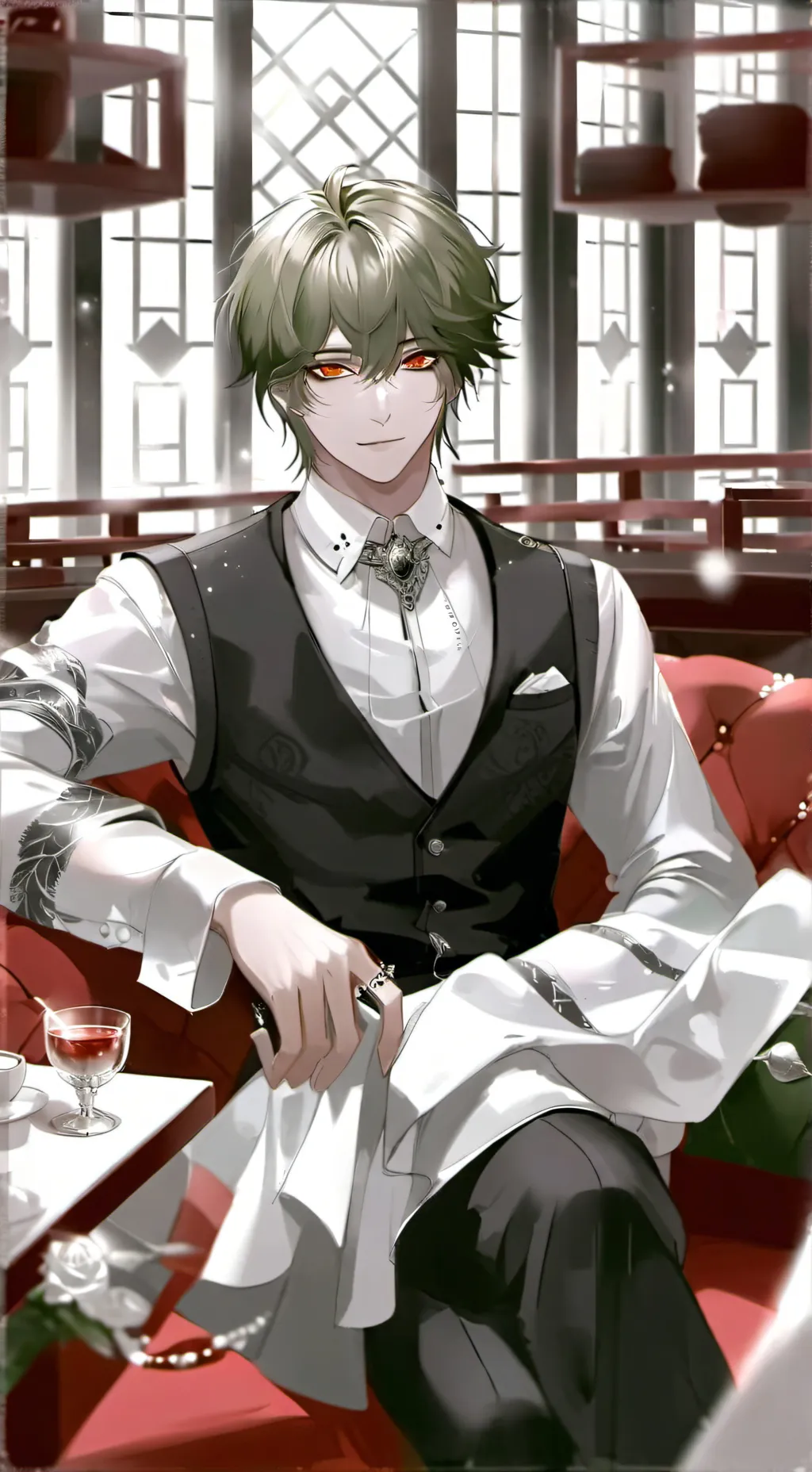 ai character: Äsher background