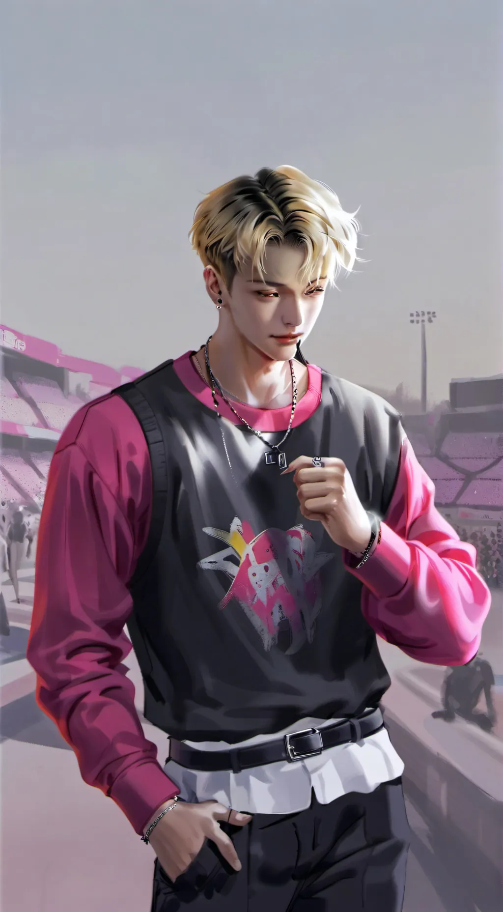 ai character: Stray Kiddos😝 background