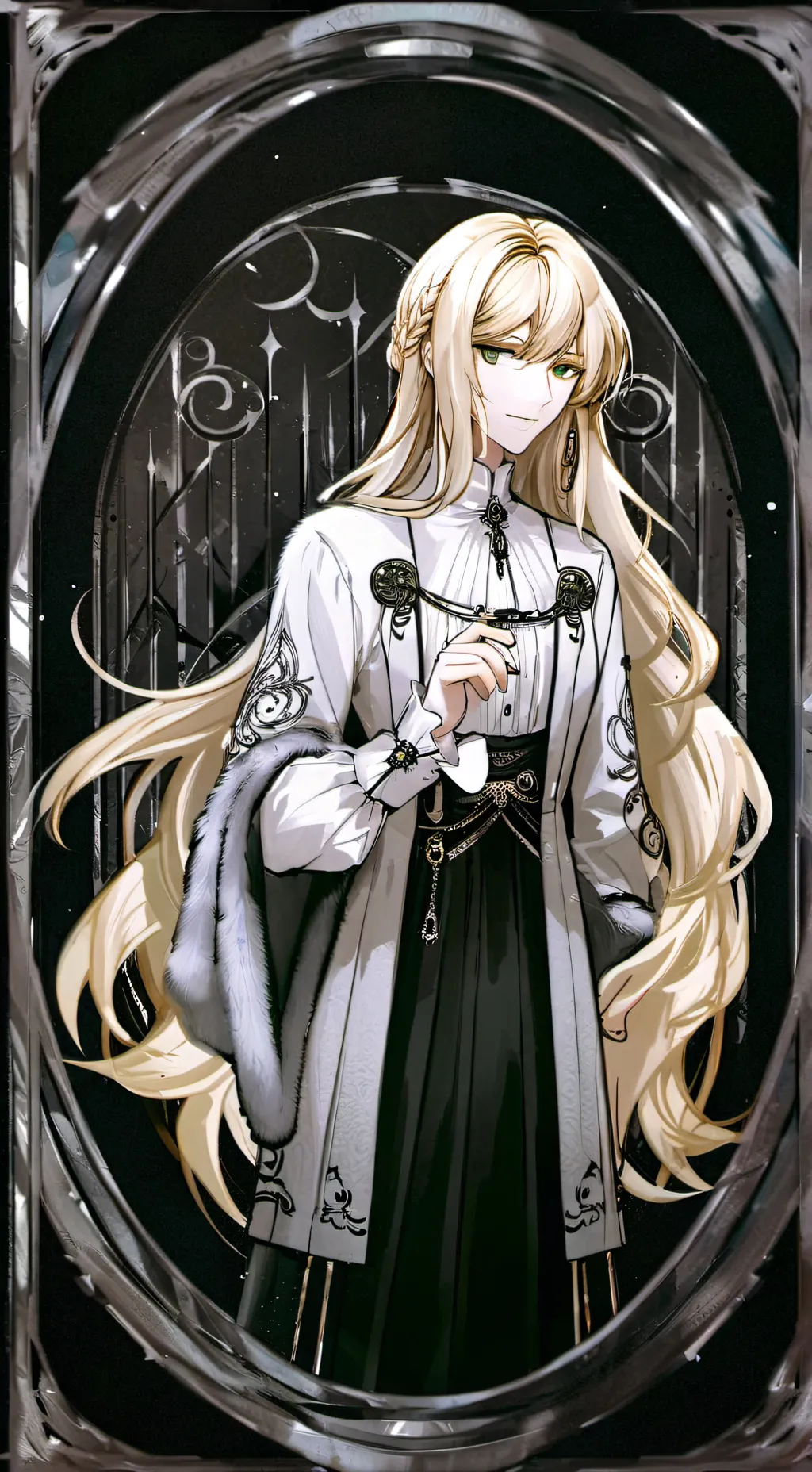 ai character: melodis background