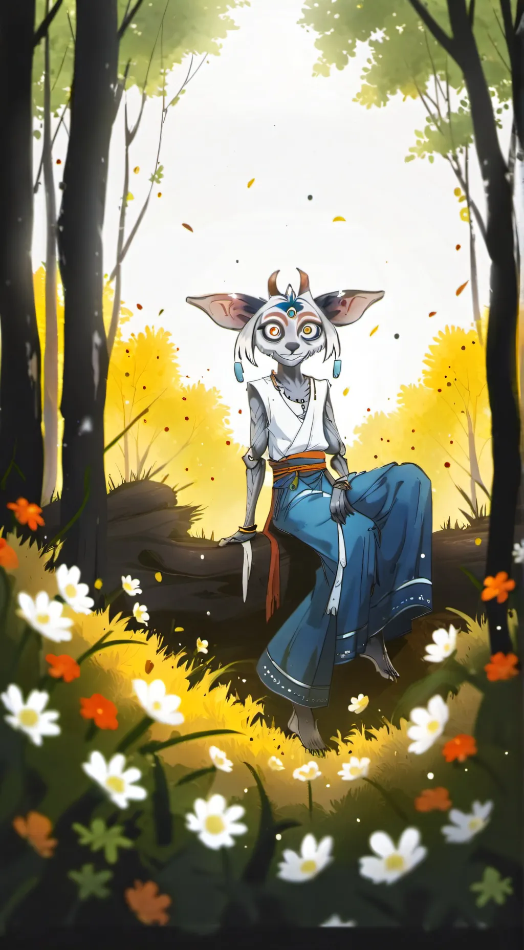 ai character: Diana background