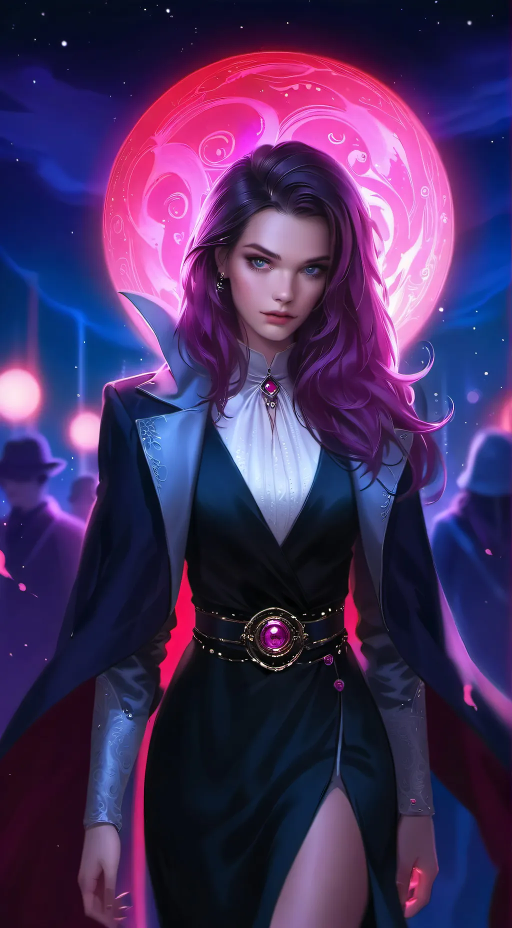 ai character: Selene Starlight 💫 background