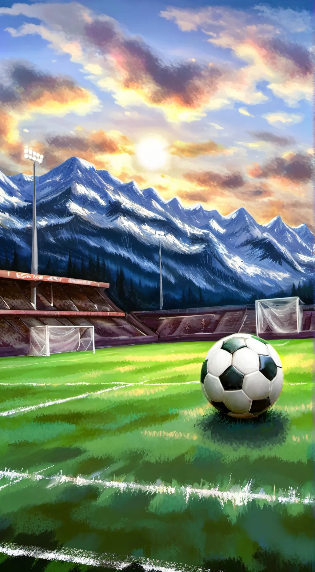 ai character: Inazuma eleven👍 background