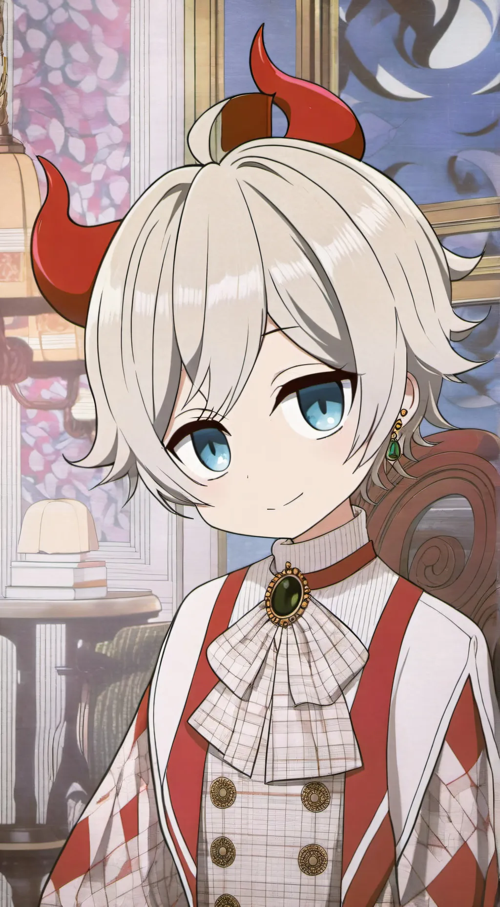 ai character: bebe demon background