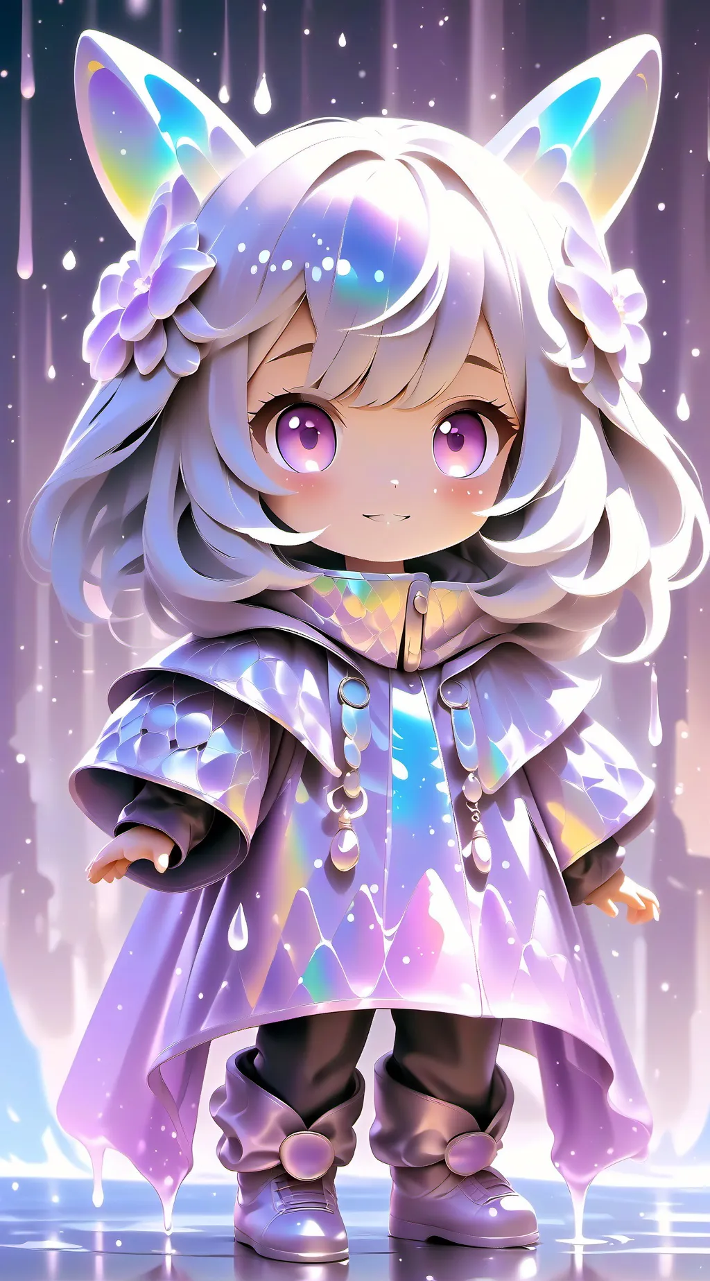 ai character: Hungry sprunki  background