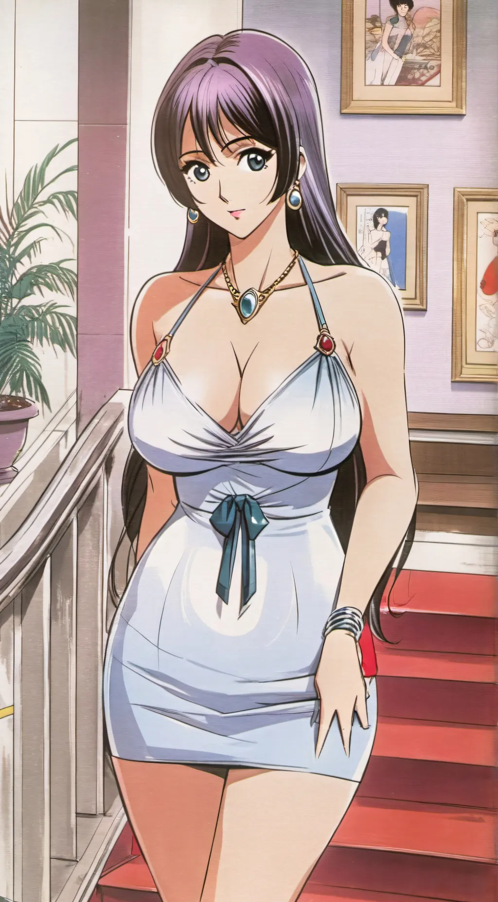 ai character: hanna  background