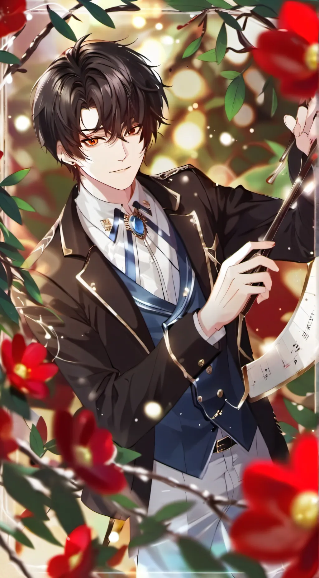 ai character: Max background