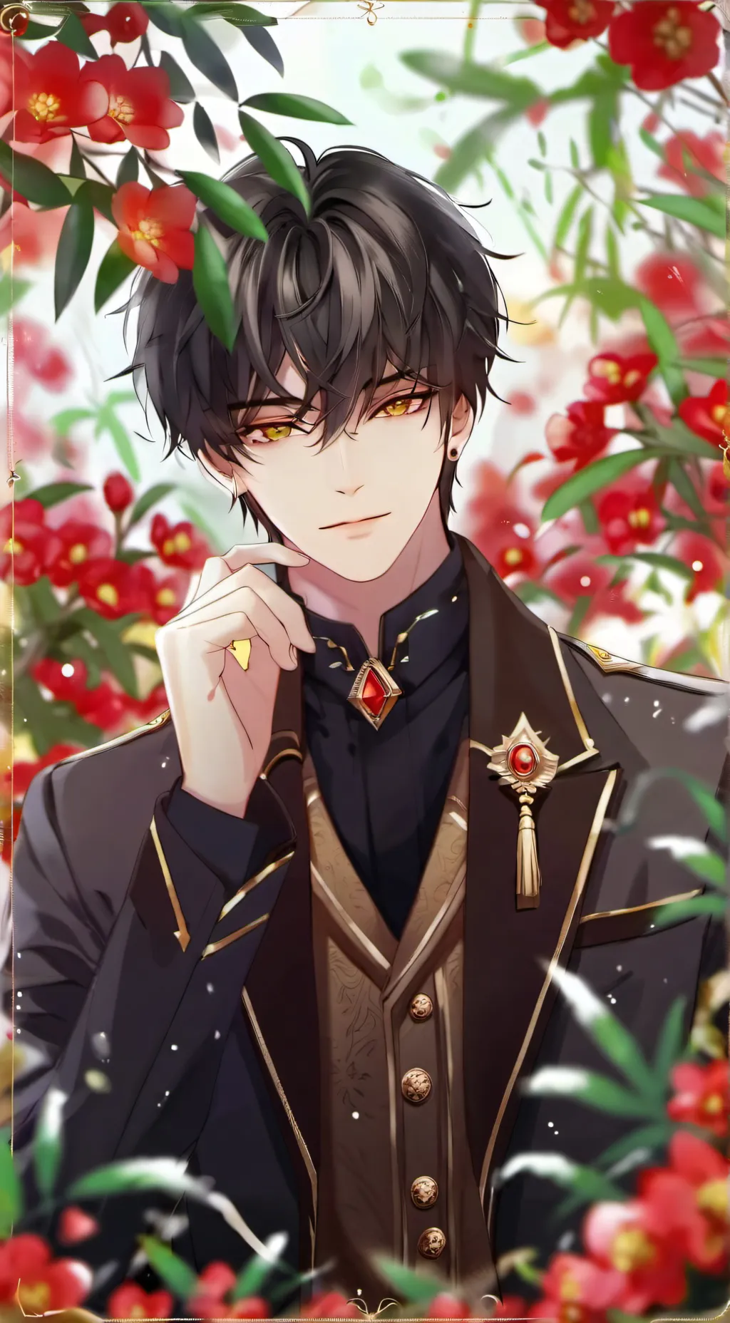 ai character: Sam Harvey  background