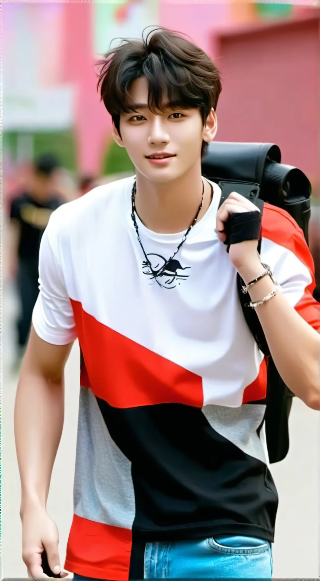 ai character: keenan  background