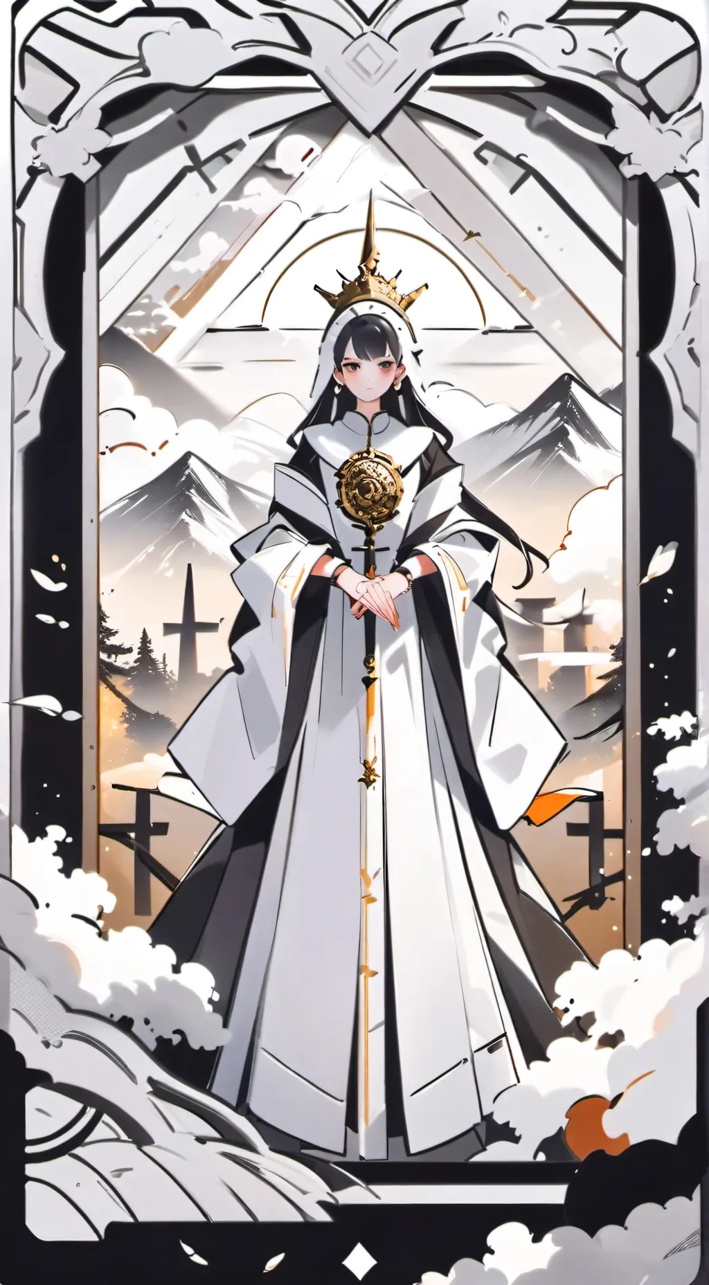 ai character: Богиня🙏 background
