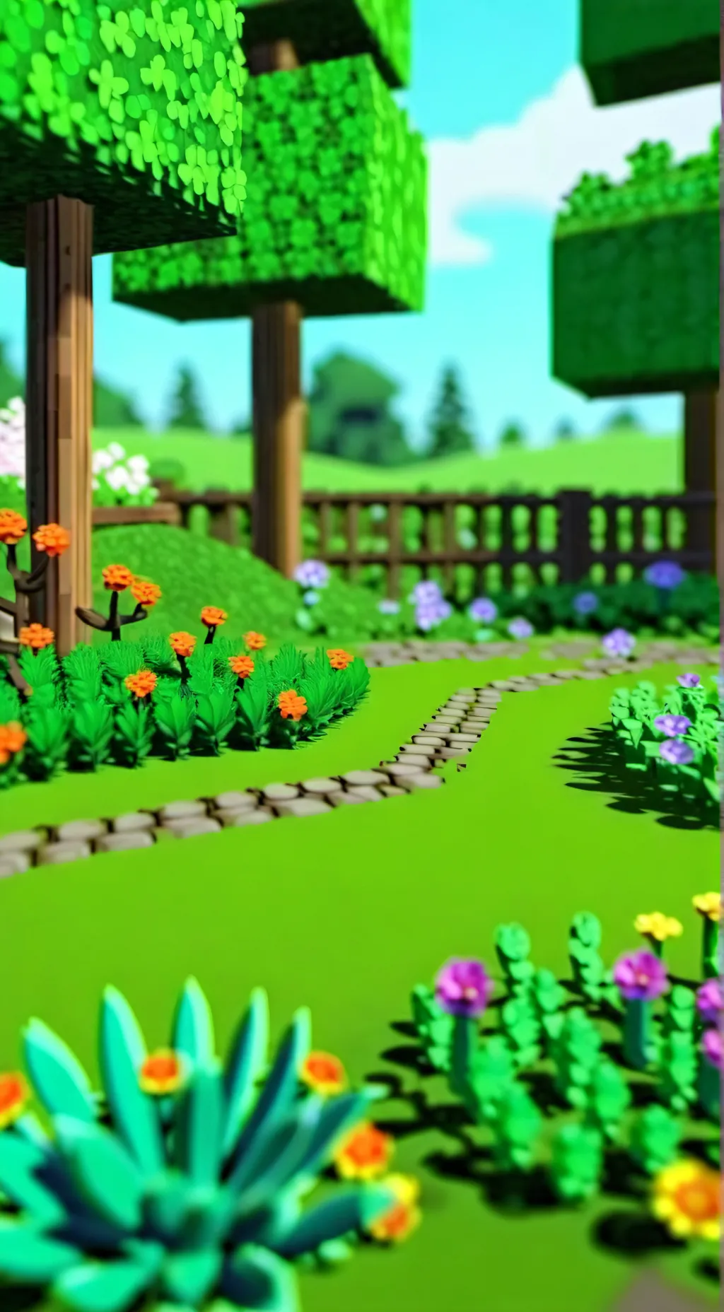 ai character: grow a garden RBL background