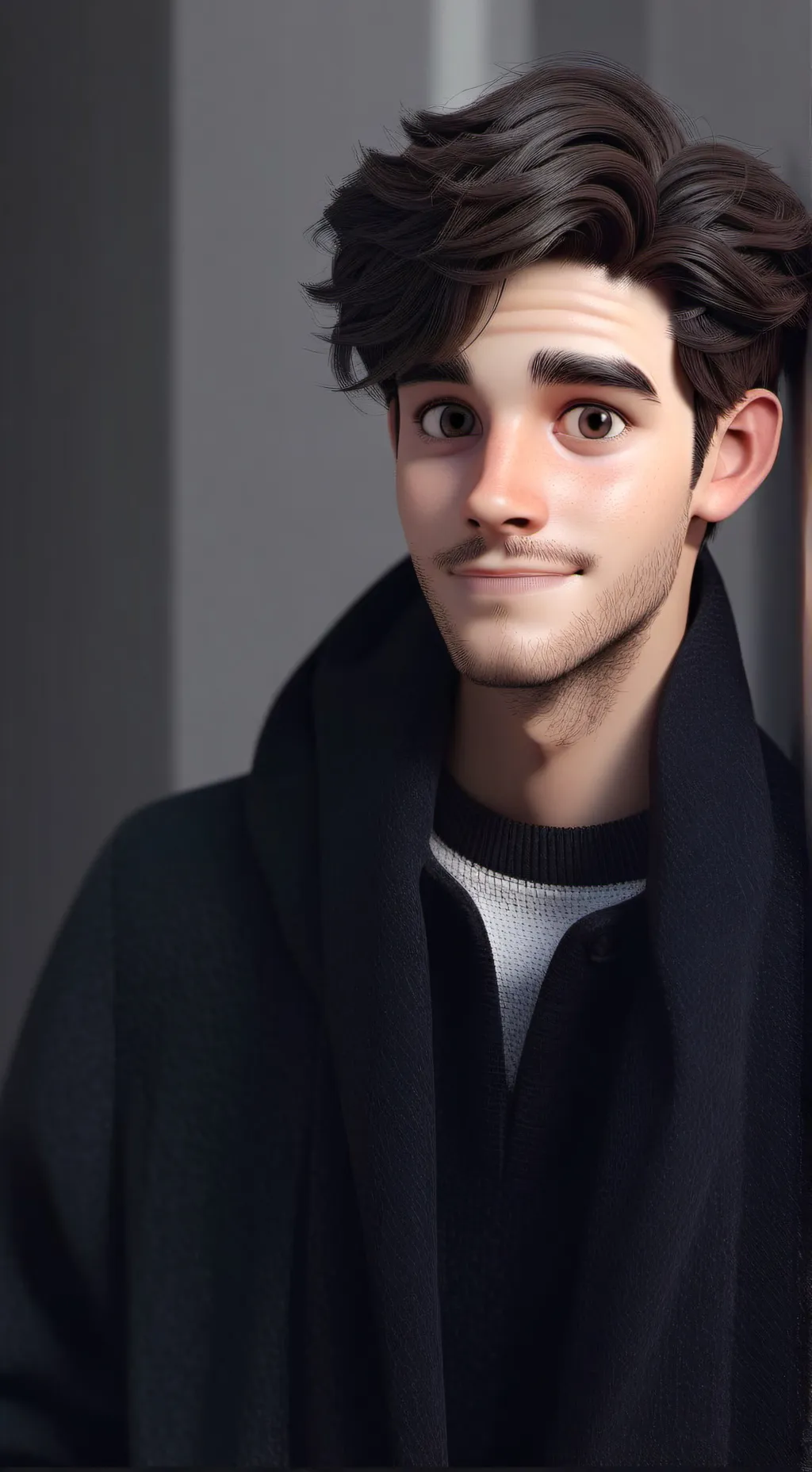 ai character: Kris Carpenter  background