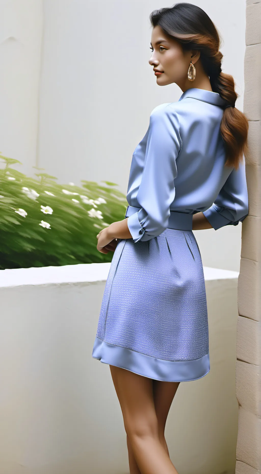 ai character: test background