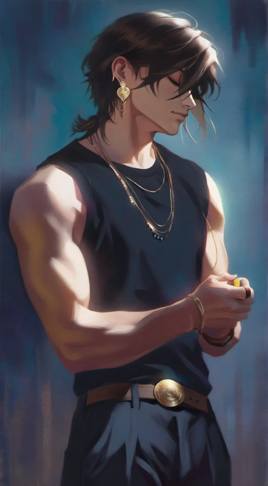 ai character: Christopher Deans  background