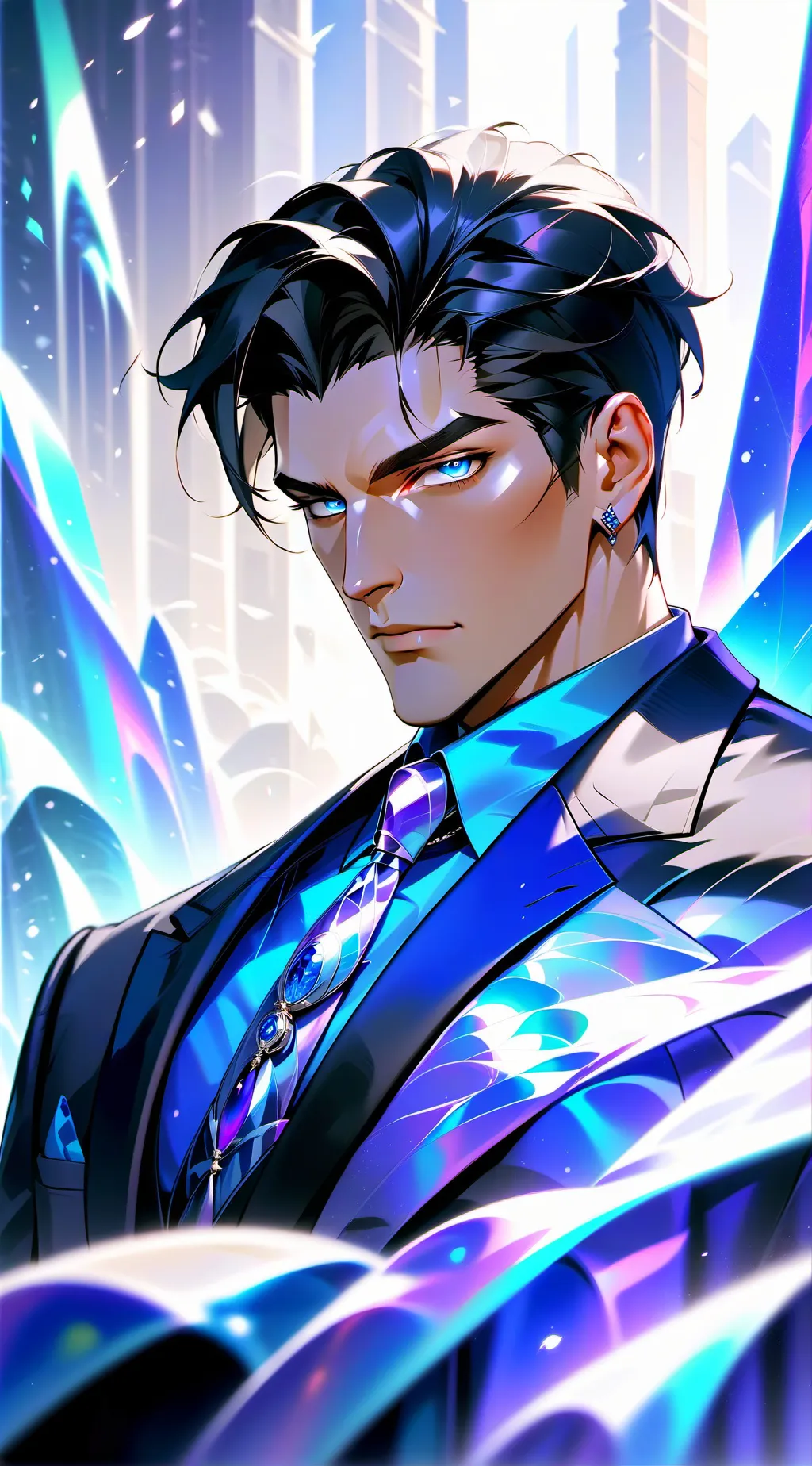 ai character: Aiden  background