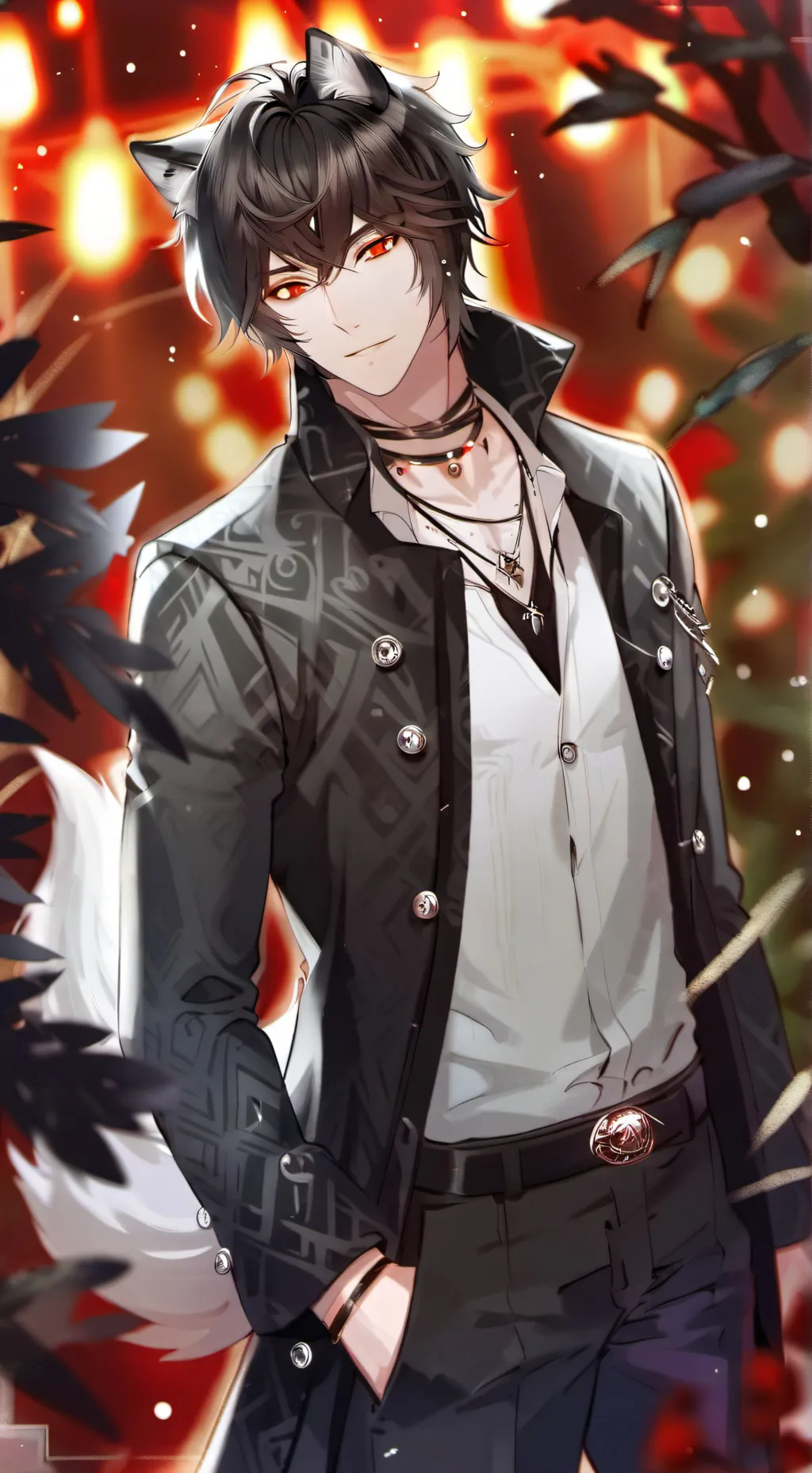 ai character: leo background