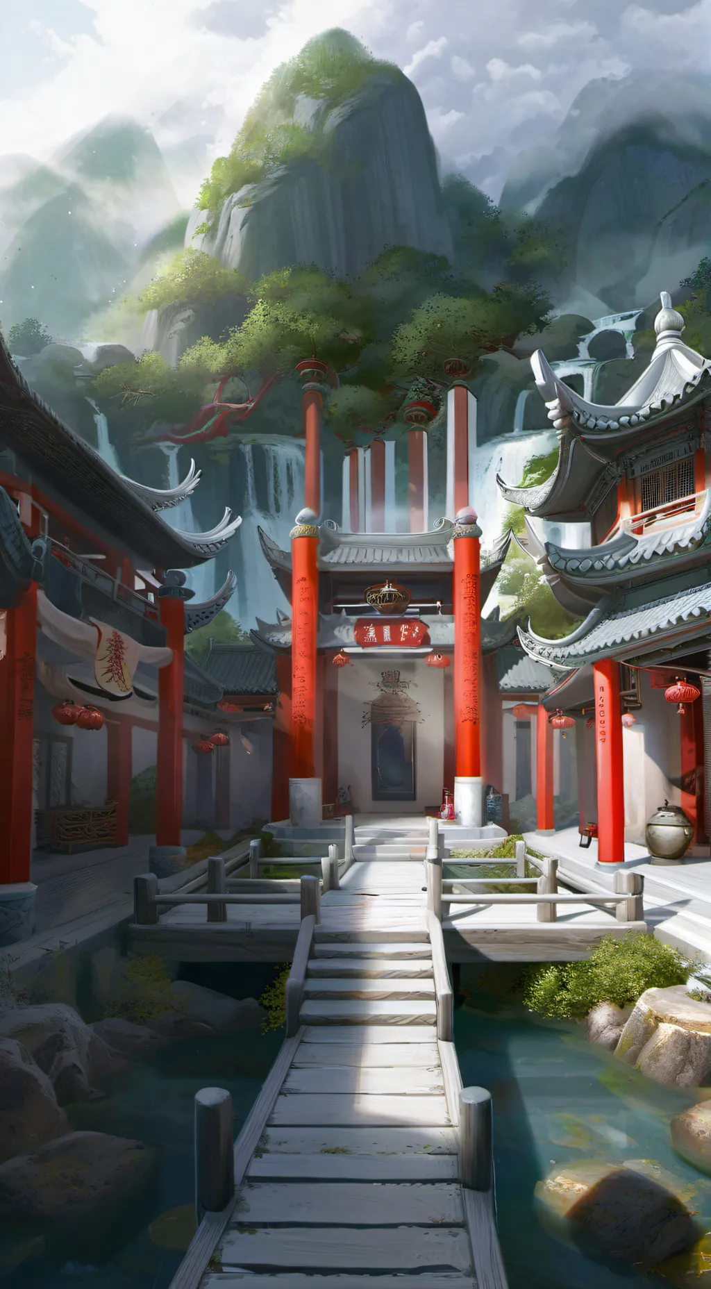 ai character: Camp Tian background