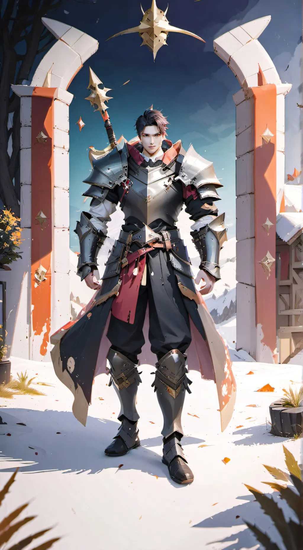 ai character: суран background