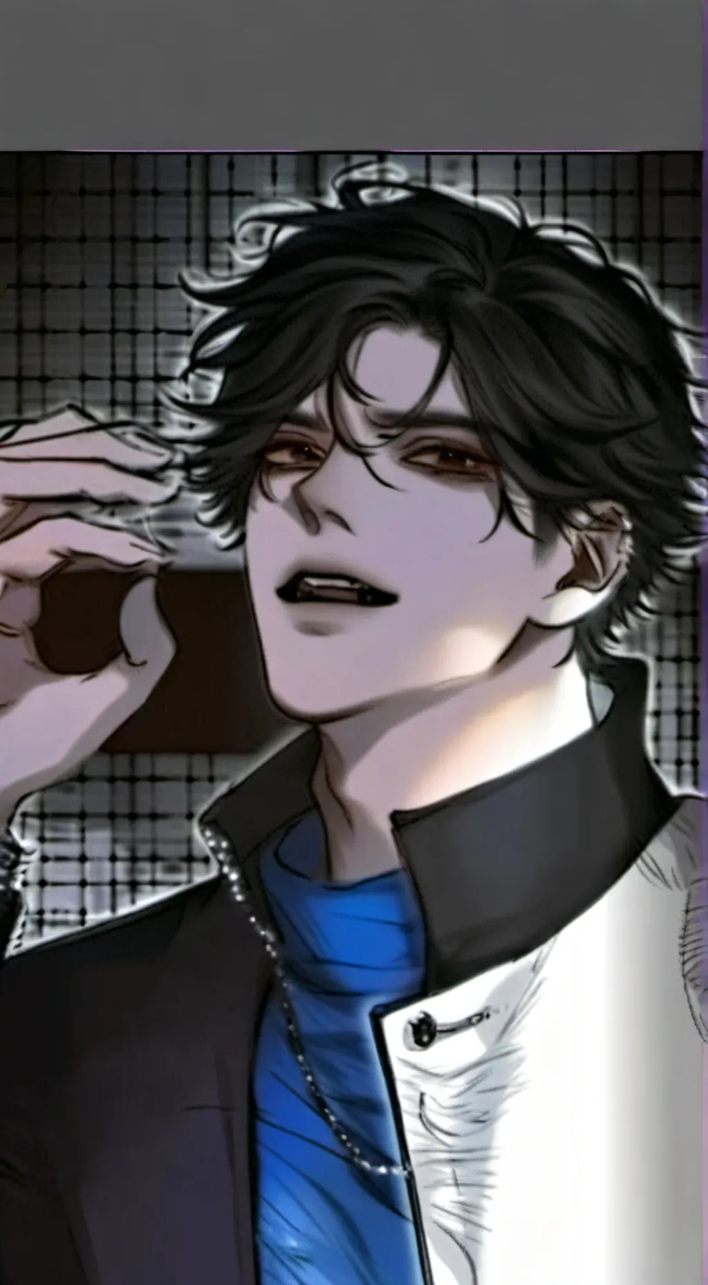 ai character: virou menina background