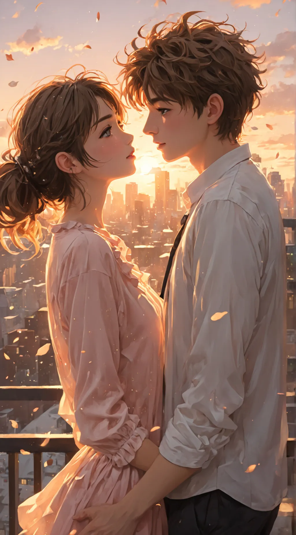 ai character: Haru💓💗 background