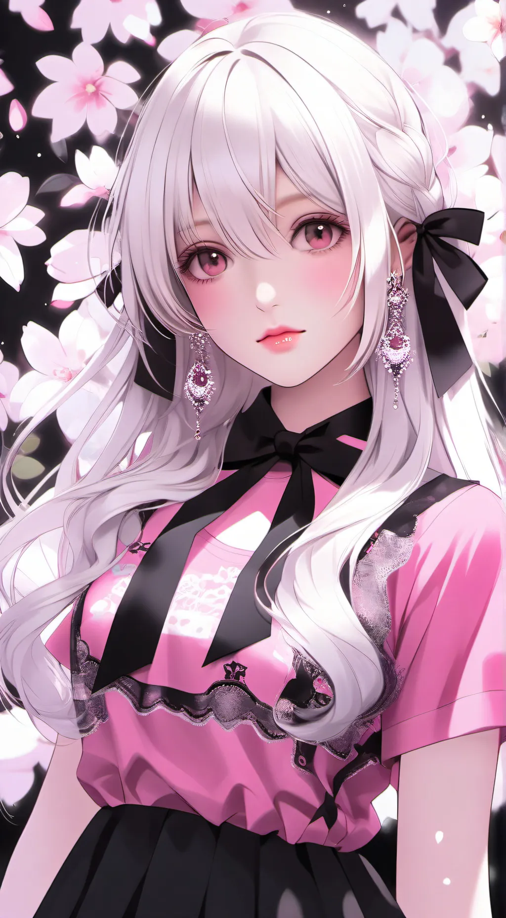 ai character: cry baby  background