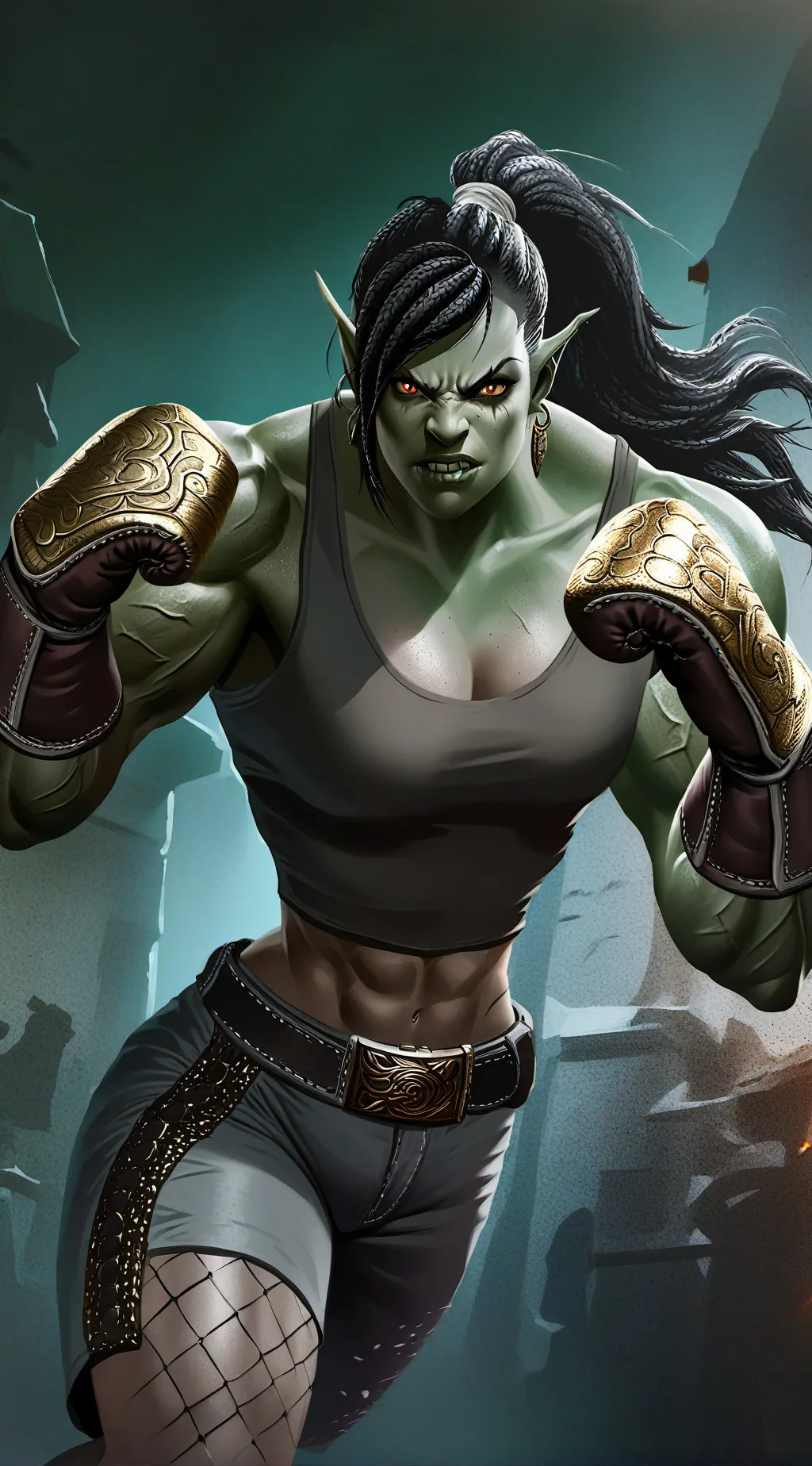 ai character: Lortha Gor-ruk background