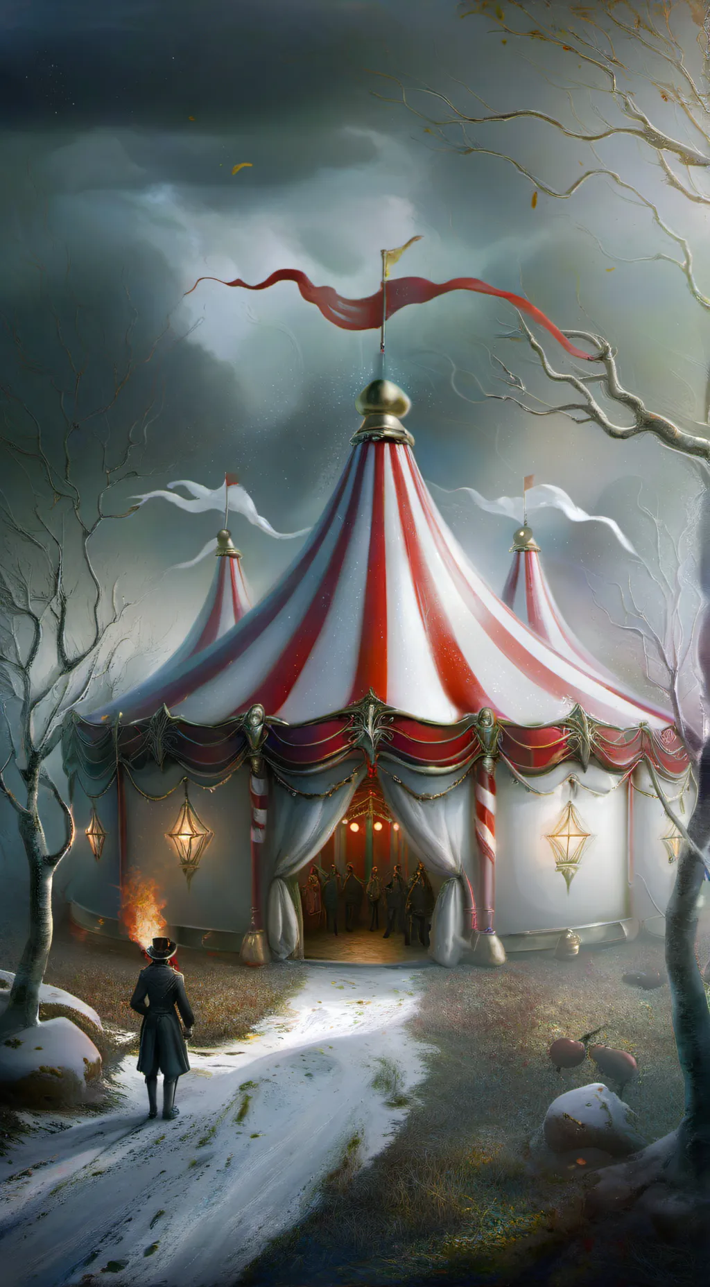 ai character: HH CIRCUS! background