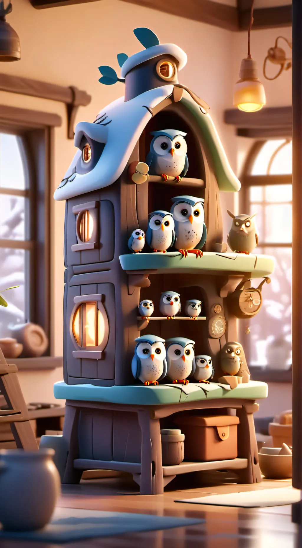 ai character: owl house! background