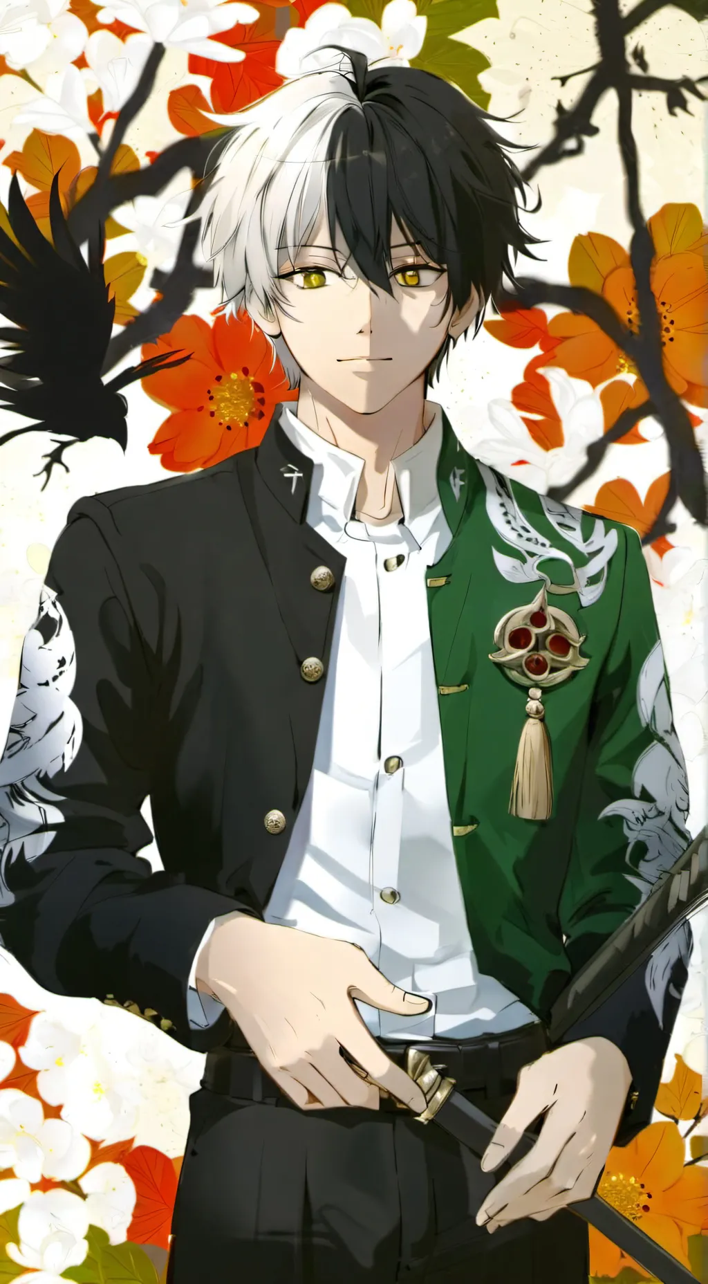 ai character: Haruka Sakura  background