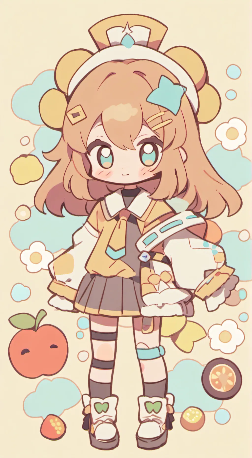 ai character: Sunny  background