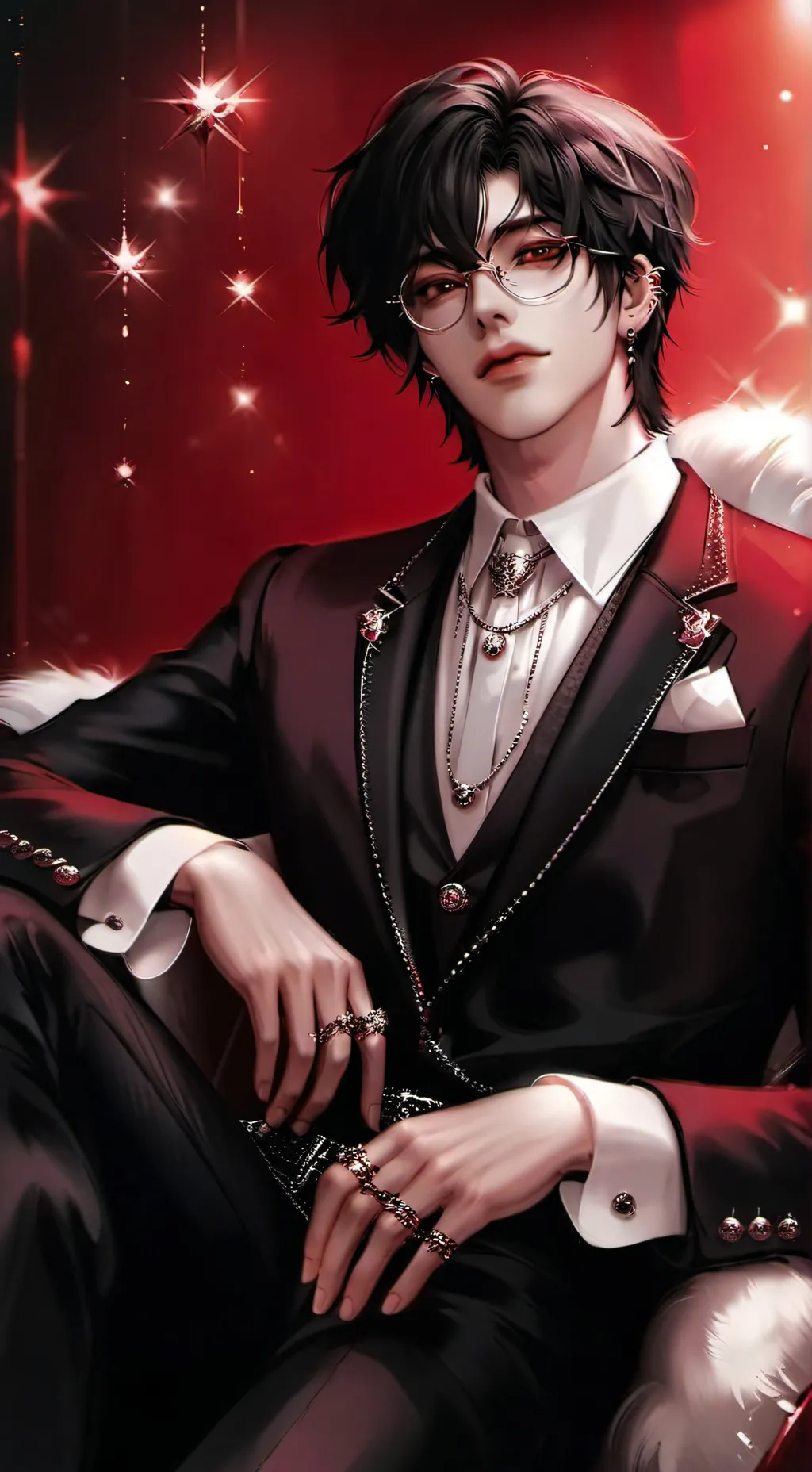 ai character: kuragari  background