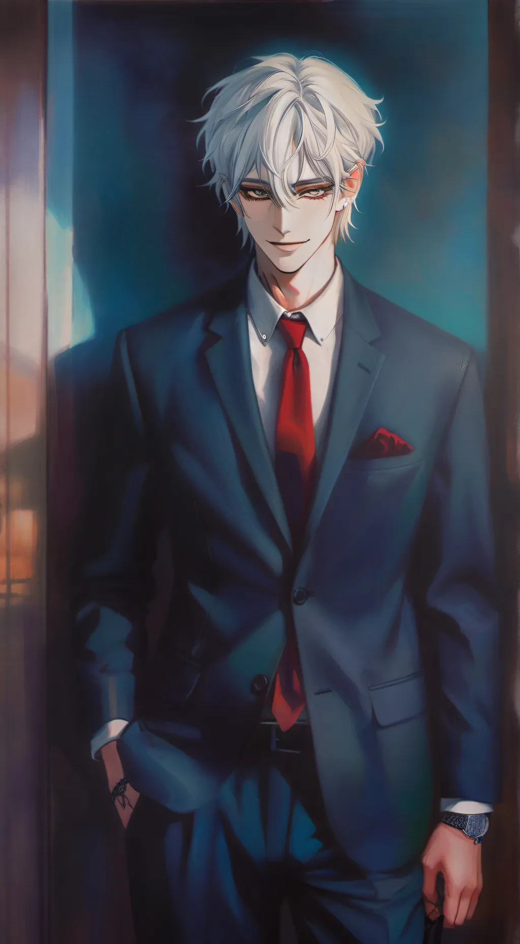 ai character: Luke background