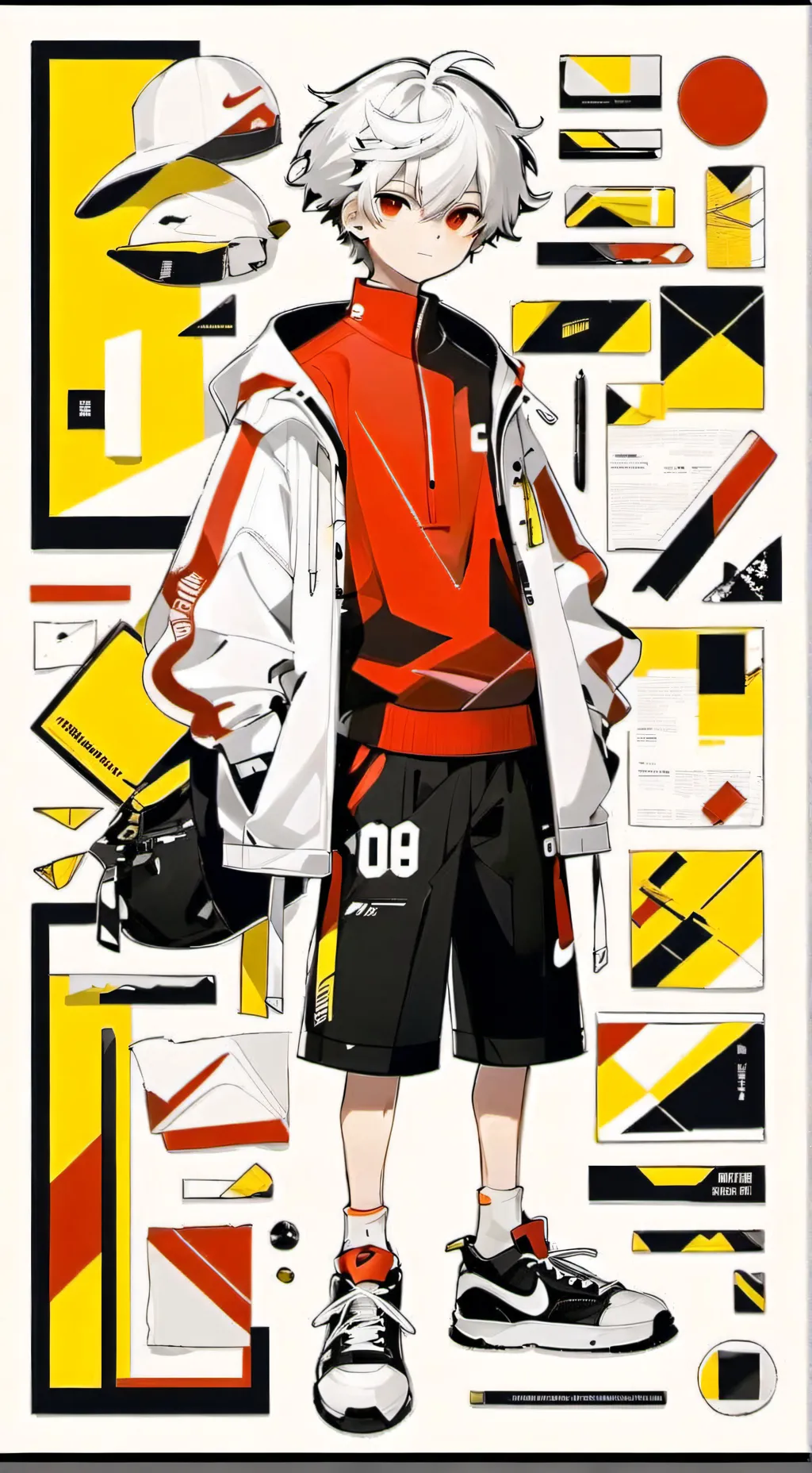 ai character: Santi background