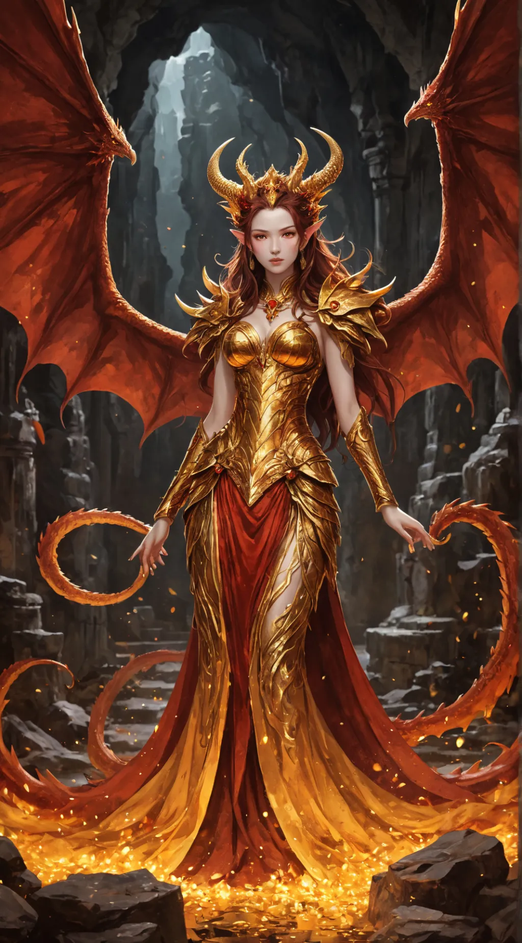 ai character: Seraphina background