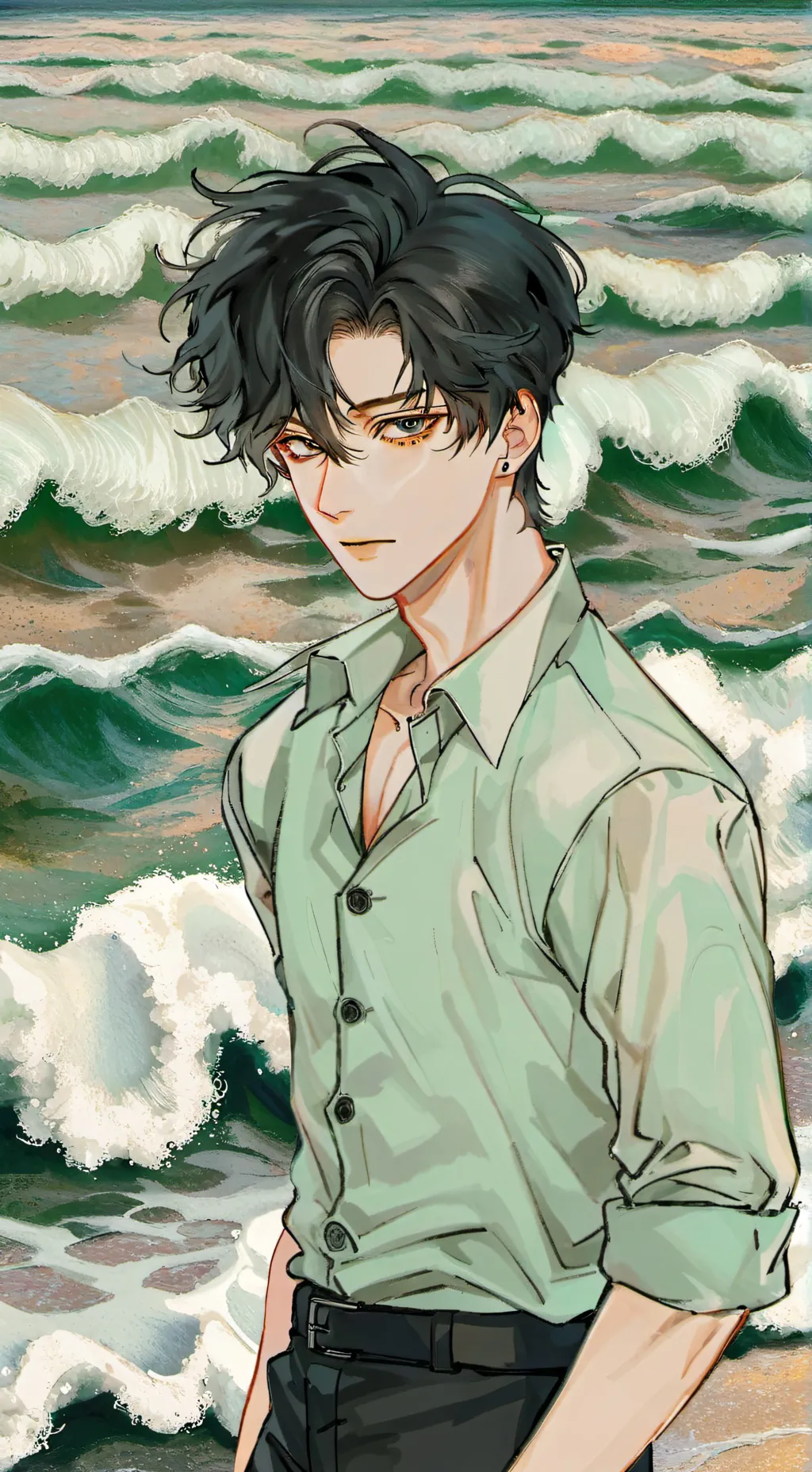 ai character: Ryan woods background