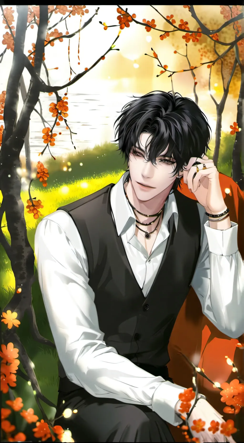 ai character: caleb background