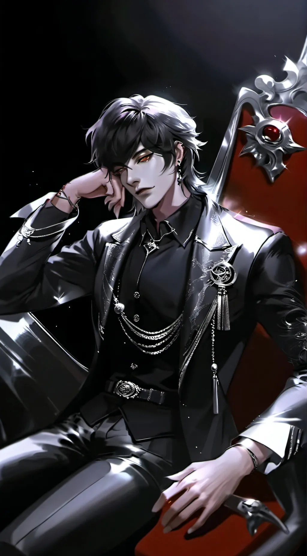 ai character: Benson  background