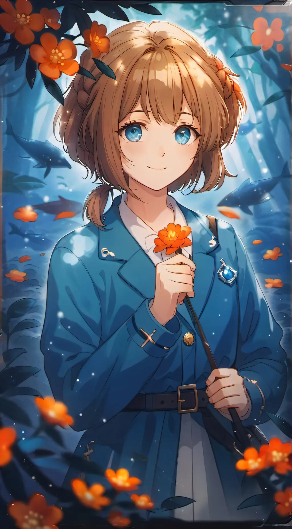 ai character: надя background