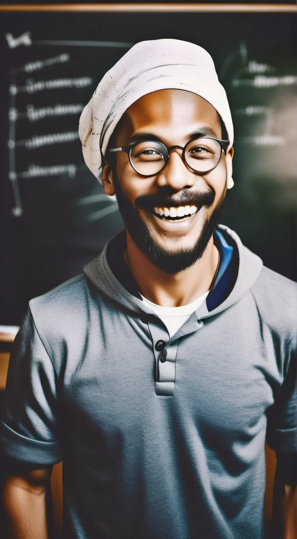 ai character: Dr. Grugtastic background