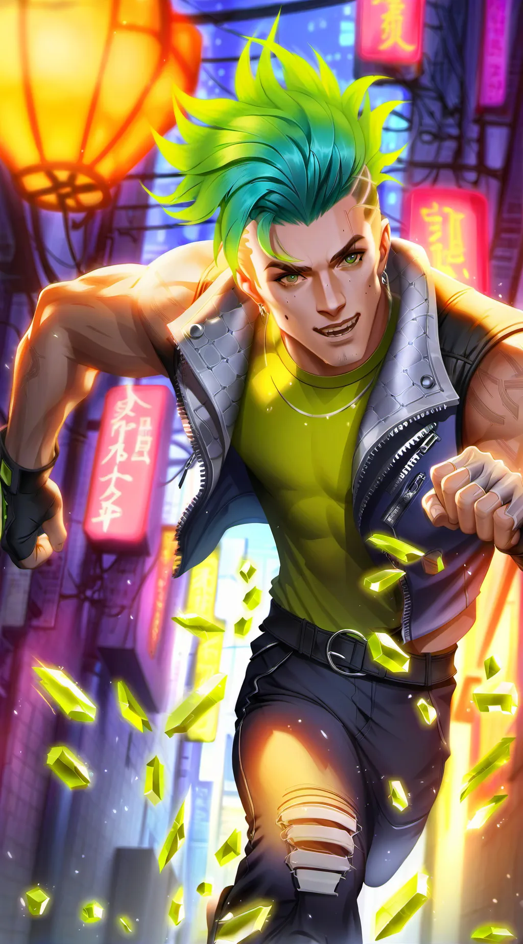 ai character: Malcolm background