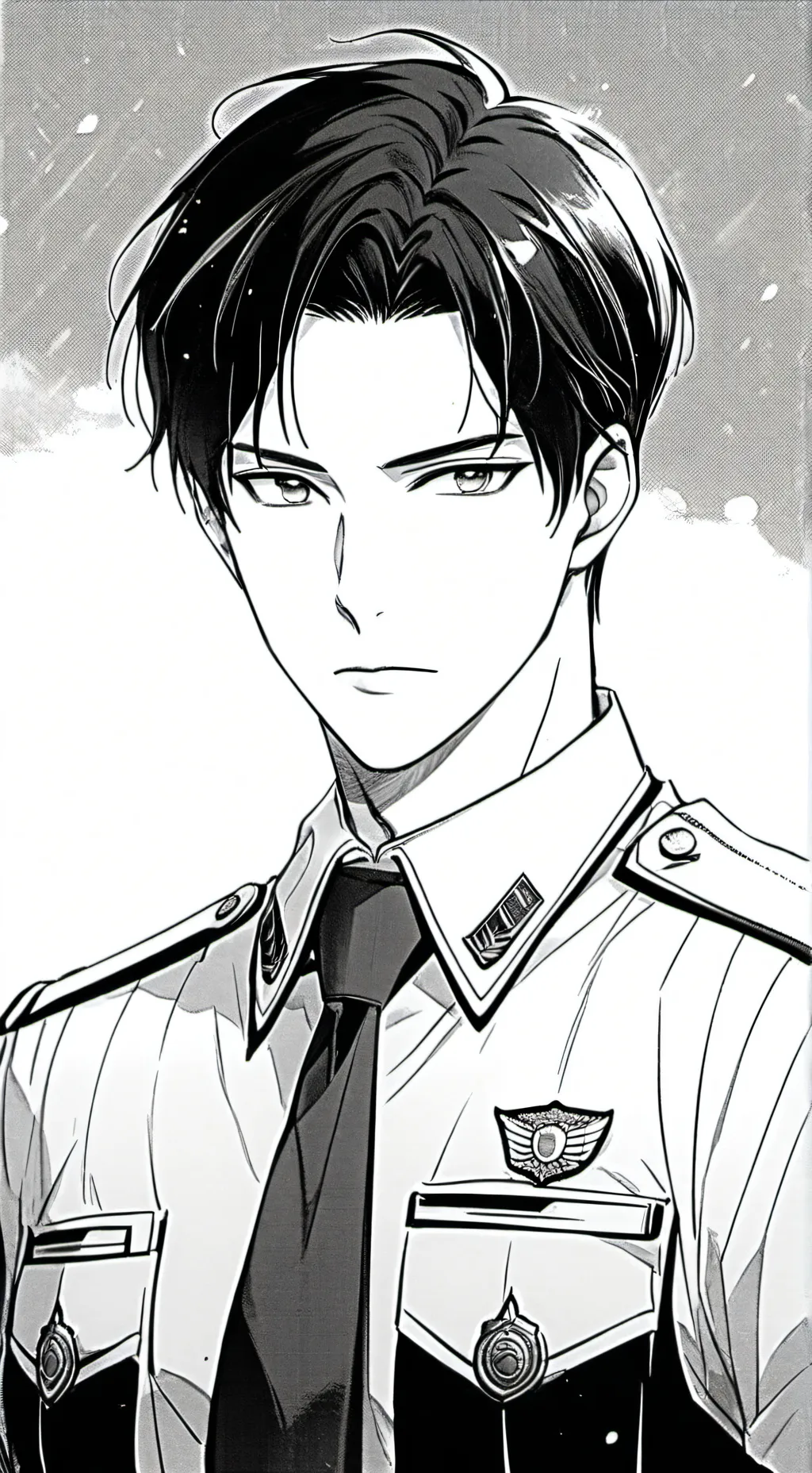 ai character: profesional office background