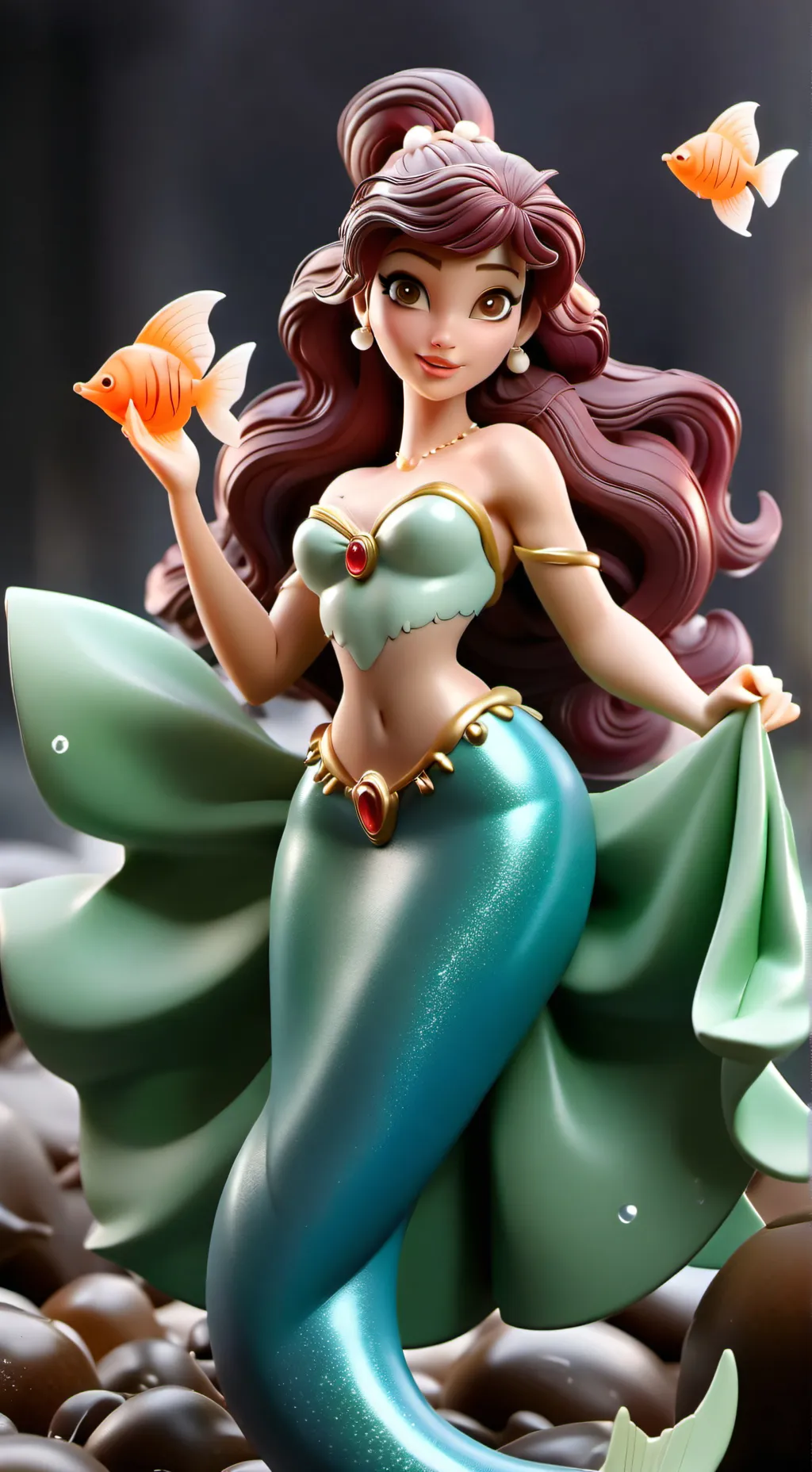 ai character: Princesa sirena MH background