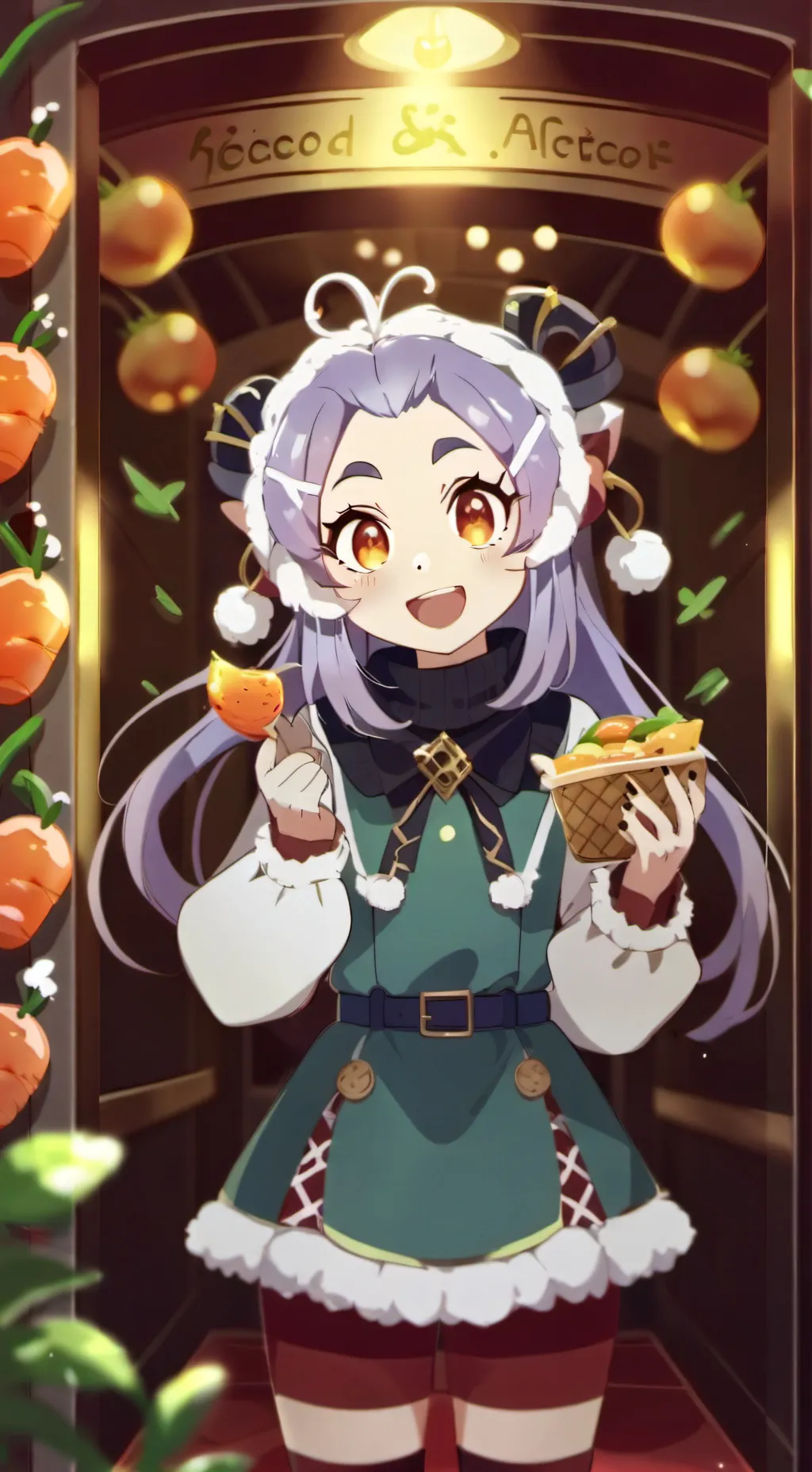 ai character: dandy world background