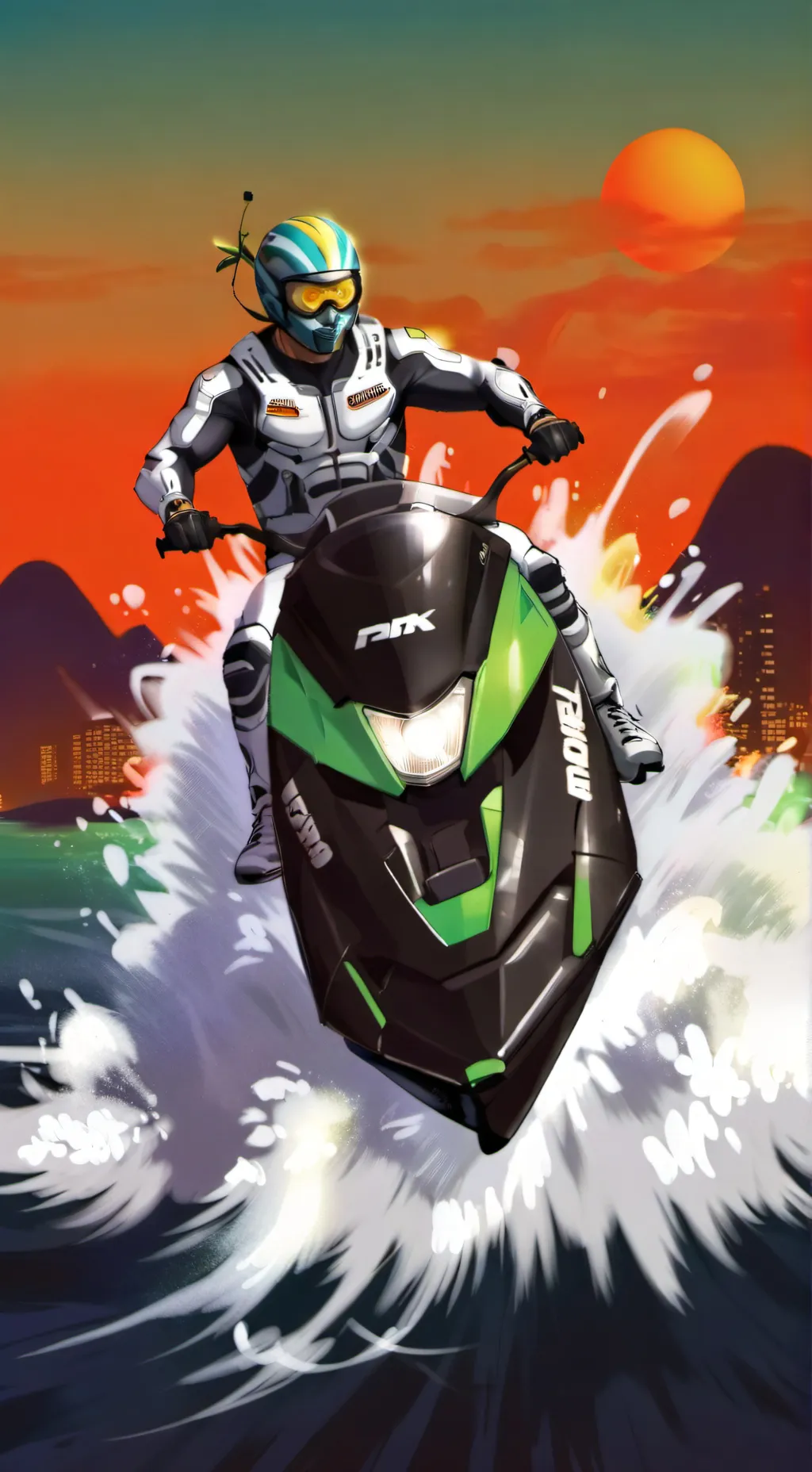 ai character: D.Mariner background