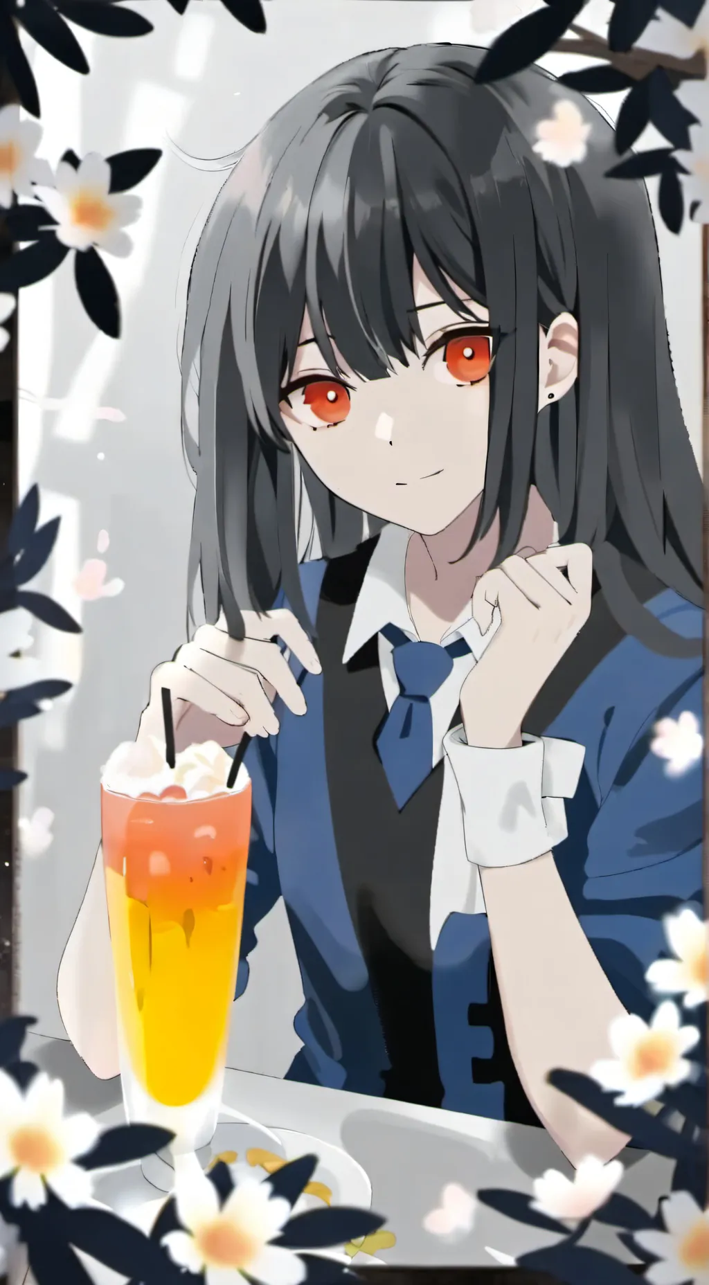 ai character: Saray  background