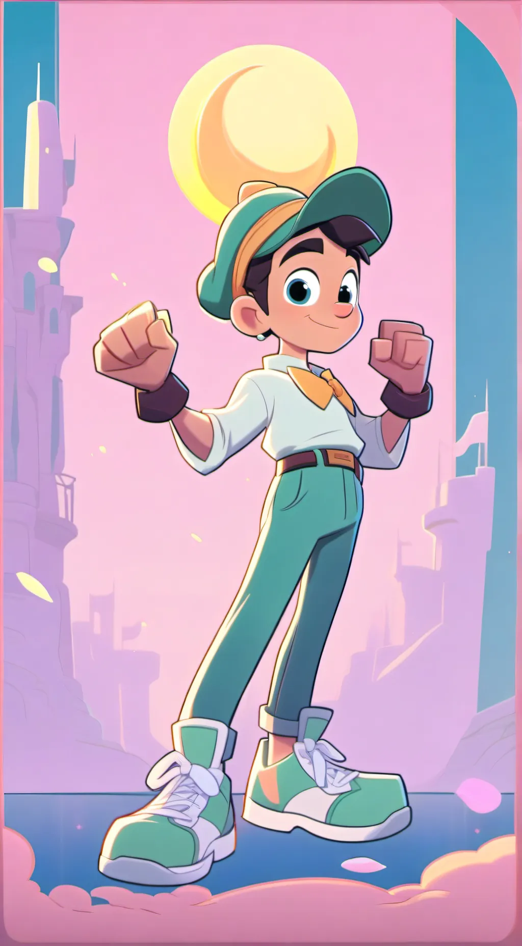 ai character: characters love u background