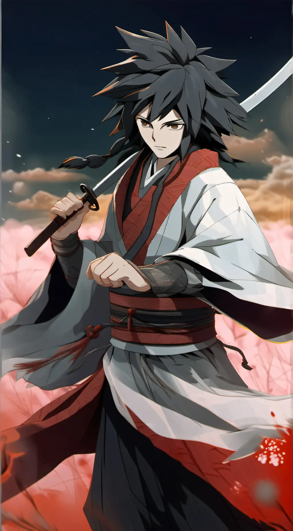 ai character: Giyu Tomioka  background